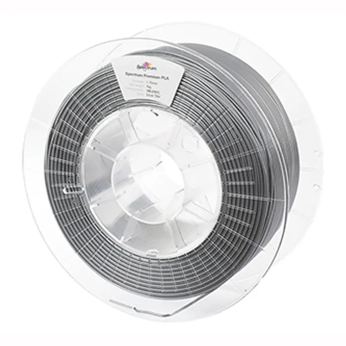 Hauptproduktbild Spectrum 3D filament, Premium PLA, 1,75mm, 1000g, 80015, silver star