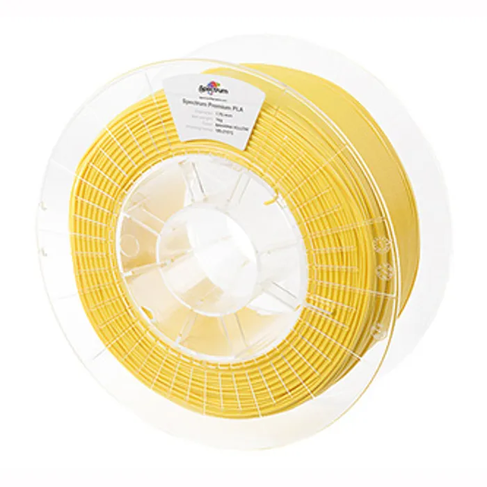 Hauptproduktbild Spectrum 3D filament, Premium PLA, 1,75mm, 1000g, 80020, bahama yellow