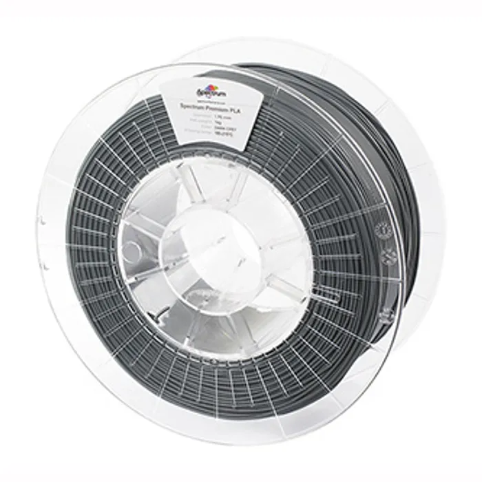 Hauptproduktbild Spectrum 3D filament, Premium PLA, 1,75mm, 1000g, 80045, dark grey