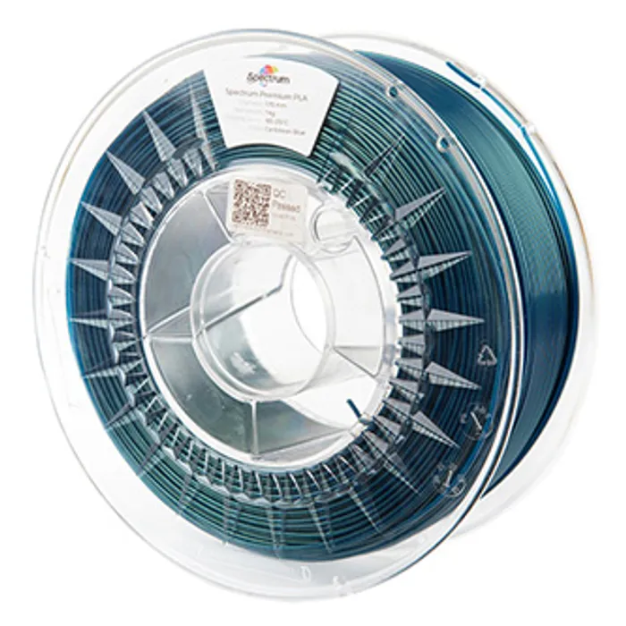 Hauptproduktbild Spectrum 3D filament, Premium PLA, 1,75mm, 1000g, 80275, carribean blue