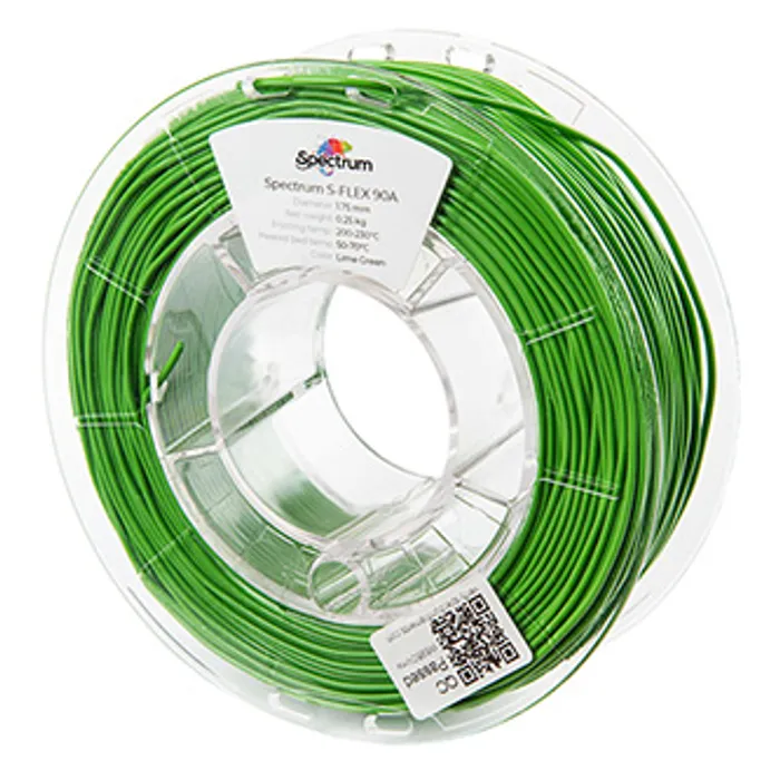 Hauptproduktbild Spectrum 3D filament, S-Flex 90A, 1,75mm, 250g, 80253, lime green