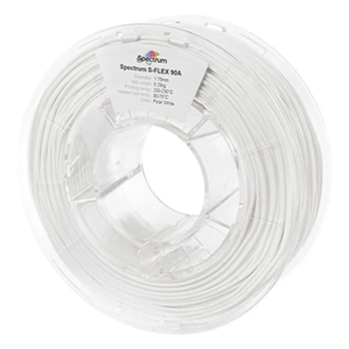 Hauptproduktbild Spectrum 3D filament, S-Flex 90A, 1,75mm, 250g, 80261, polar white