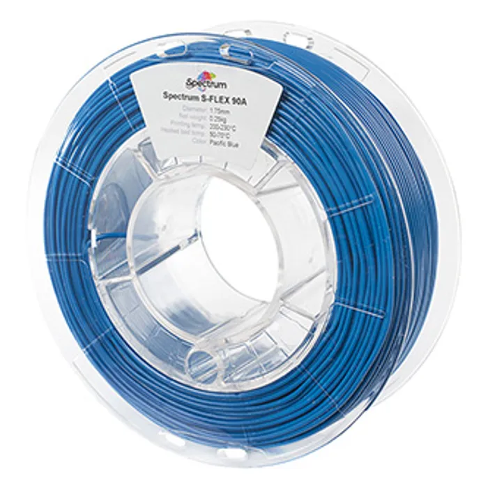 Hauptproduktbild Spectrum 3D filament, S-Flex 90A, 1,75mm, 250g, 80264, pacific blue