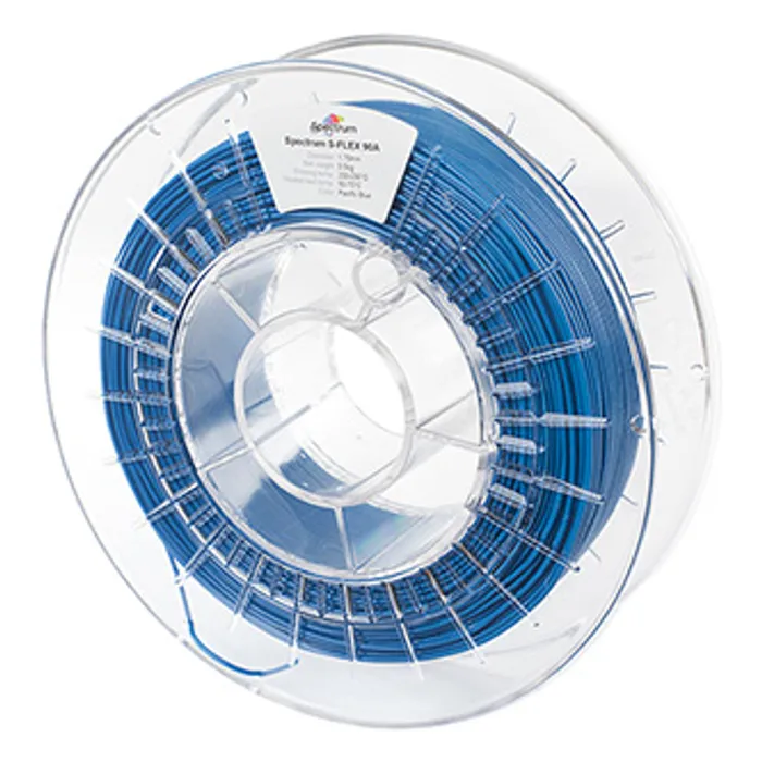 Hauptproduktbild Spectrum 3D filament, S-Flex 90A, 1,75mm, 500g, 80257, pacific blue