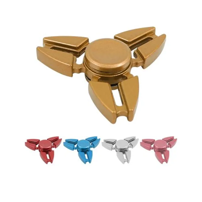 Hauptproduktbild Spinner Fidget matný kov 5,5cm, mix barev