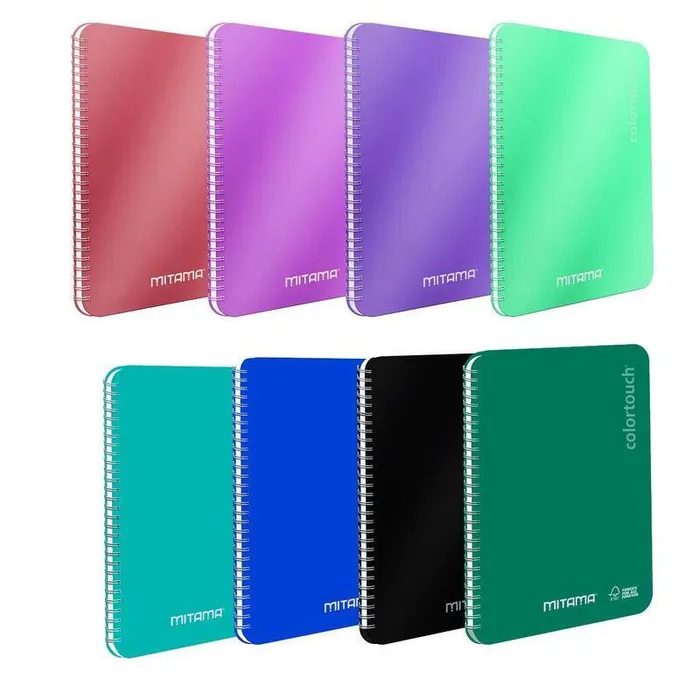 Hauptproduktbild Spirálový sešit "i-Note", 18,5x24, čtverečkovaný, 90 listů, modrá, MITAMA 62282-90198