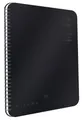 Spiral Notebook "i-Note", 18,5x24, lined, 90 sheets, black, MITAMA 62283-90207