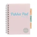 Spiralheft "Pastel project book", Mix, A5, liniert, 100 Blatt, PUKKA PAD 2013-PST