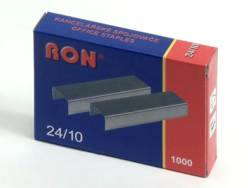 Hauptproduktbild Spojovače 24/10 1000 ks - 484/10 RON do sešívačky Mikov