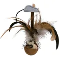 Weiteres Produktbild Quietschball mit Federn und Maus 15 cm
