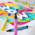 Weiteres Produktbild STABILO Pen 68 MAX Fasermarker mit Keilspitze – Set mit 20 Farben im ARTY-Blatt