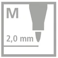 Weiteres Produktbild STABILO Power 144-tlg. Schulbox, Fasermarker – 12 verschiedene Farben