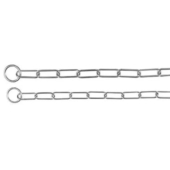 Hauptproduktbild Stahovací obojek jednořadý, velká oka 85 cm/4 mm