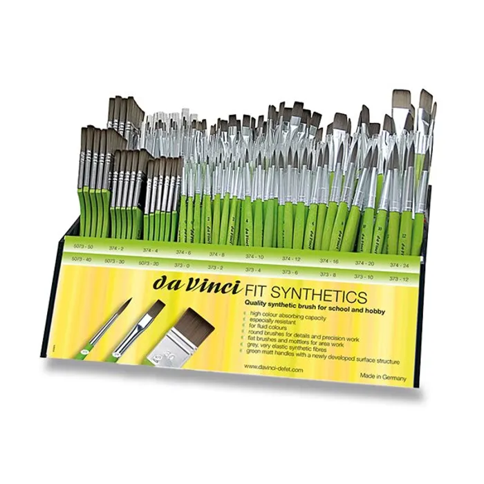 Hauptproduktbild Štětec da Vinci Fit Synthetics stojánek, 193 ks