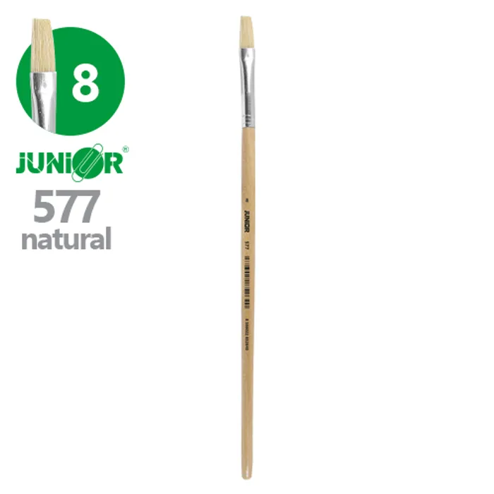 Hauptproduktbild Štětec plochý JUNIOR 577 Natural, č. 8