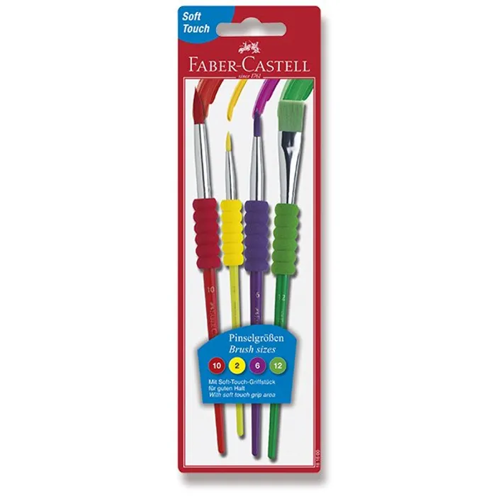 Hauptproduktbild Štěteček Faber-Castell 481600 Soft 4 kusy