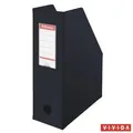 Weiteres Produktbild Zeitschriftenständer, klappbar, Vivida schwarz, 100 mm, PVC/Karton, ESSELTE