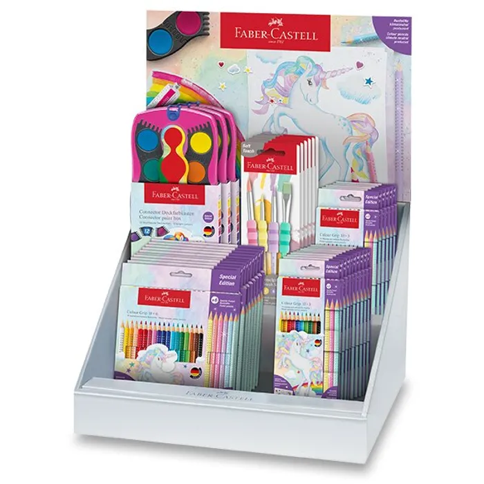 Hauptproduktbild Stojánek Faber-Castell Unicorn stojánek 33 ks, speciální edice