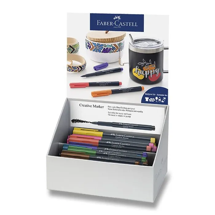 Hauptproduktbild Stojánek Popisovače Faber-Castell Creative 50 ks