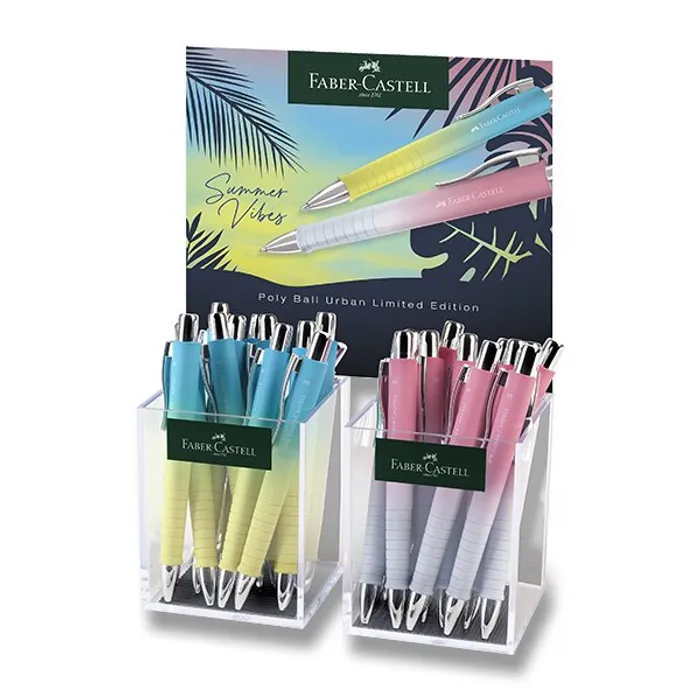 Hauptproduktbild Stojánek pro kuličková pera Faber-Castell Poly Ball XB Urban SE 24 ks