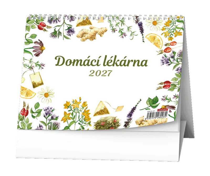 Hauptproduktbild Stolní kalendář - Domácí lékárna