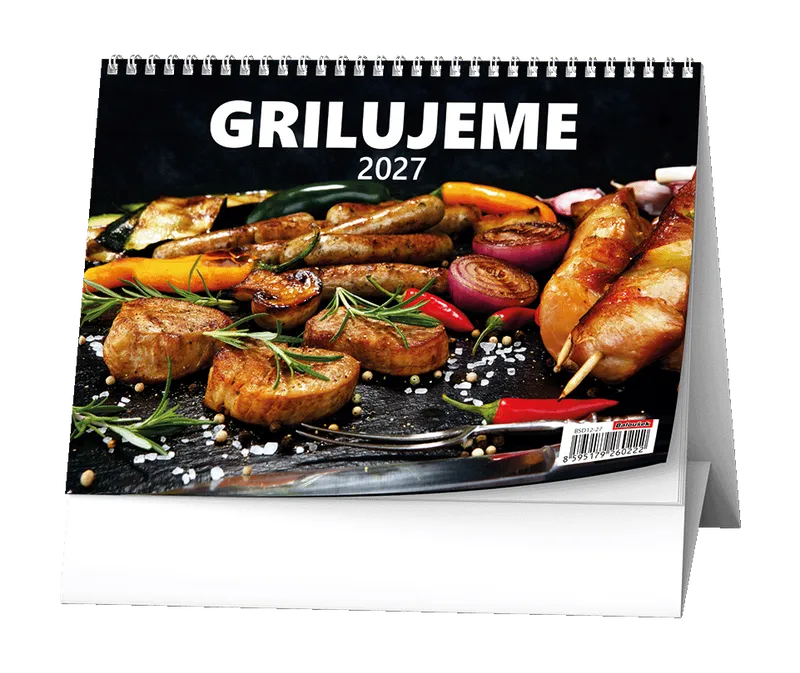 Hauptproduktbild Stolní kalendář - Grilujeme