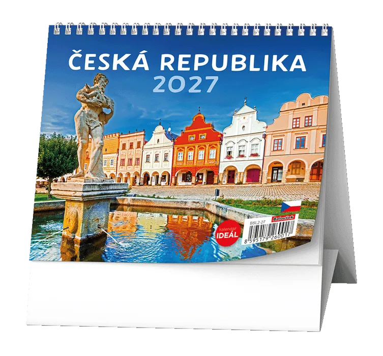 Hauptproduktbild Stolní kalendář - IDEÁL - Česká republika