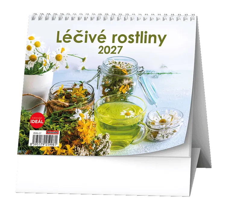 Hauptproduktbild Stolní kalendář - IDEÁL - Léčivé rostliny