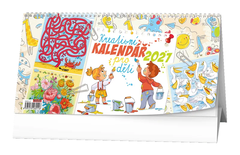 Hauptproduktbild Stolní kalendář - Kreativní kalendář pro děti
