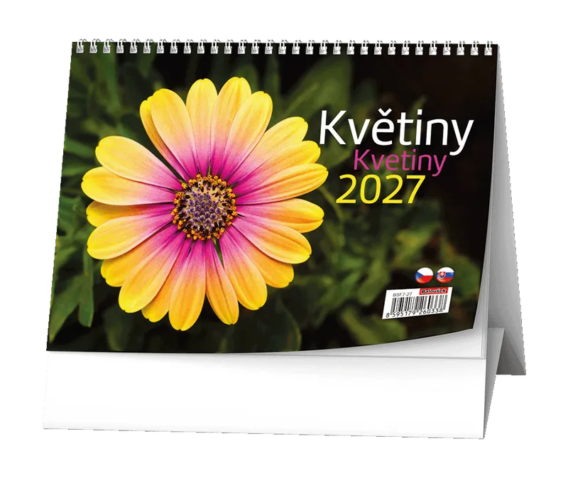 Hauptproduktbild Stolní kalendář - Květiny
