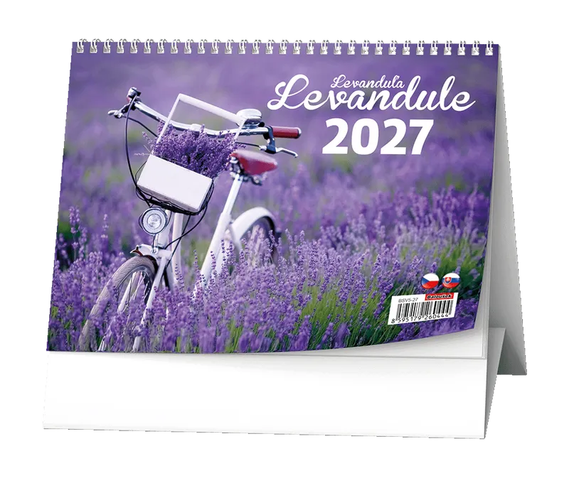 Hauptproduktbild Stolní kalendář - Levandule
