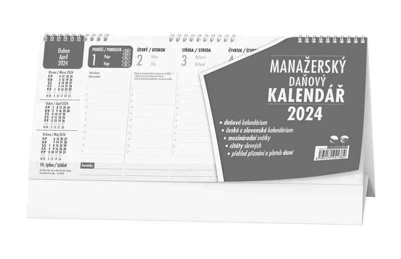Hauptproduktbild Stolní kalendář - Manažerský kalendář