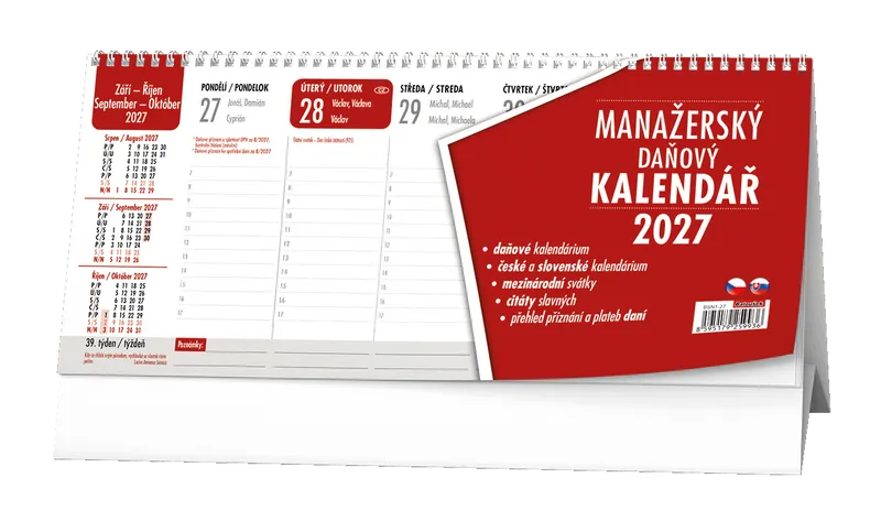 Hauptproduktbild Stolní kalendář - Manažerský kalendář
