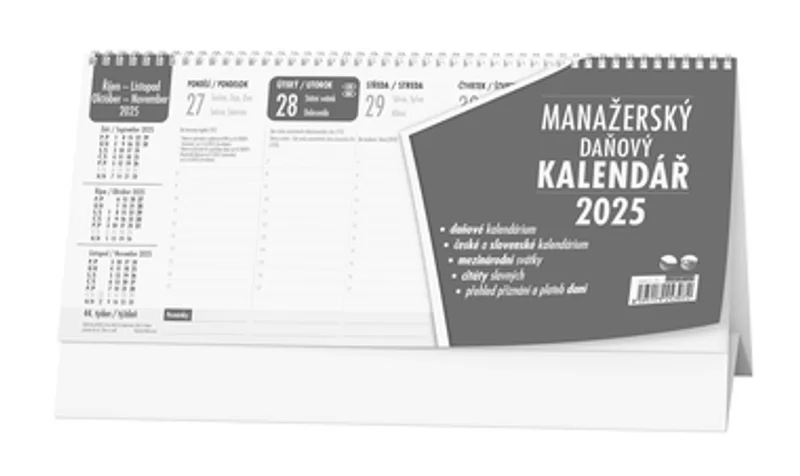 Hauptproduktbild Stolní kalendář - Manažerský kalendář