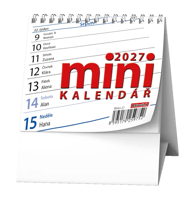 Hauptproduktbild Stolní kalendář - MINI kalendář