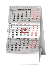 Tischkalender - Mini Dreimonatskalender