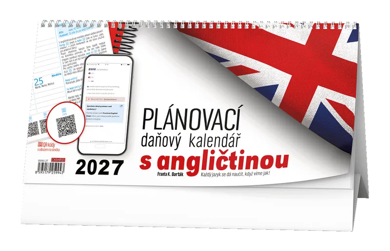 Hauptproduktbild Stolní kalendář - Plánovací daňový kalendář s angličtinou