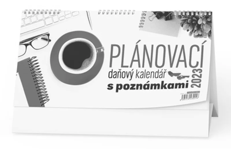 Hauptproduktbild Stolní kalendář - Plánovací daňový kalendář s poznámkami