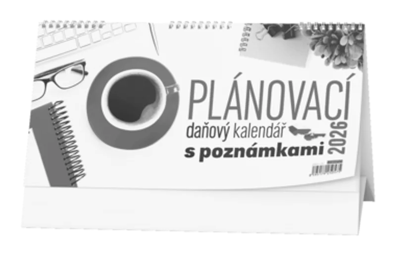 Hauptproduktbild Stolní kalendář - Plánovací daňový kalendář s poznámkami