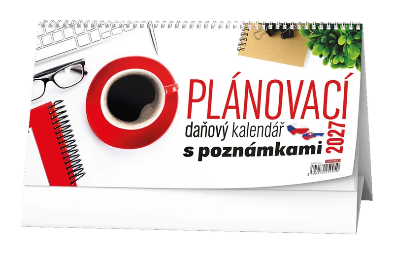 Hauptproduktbild Stolní kalendář - Plánovací daňový kalendář s poznámkami