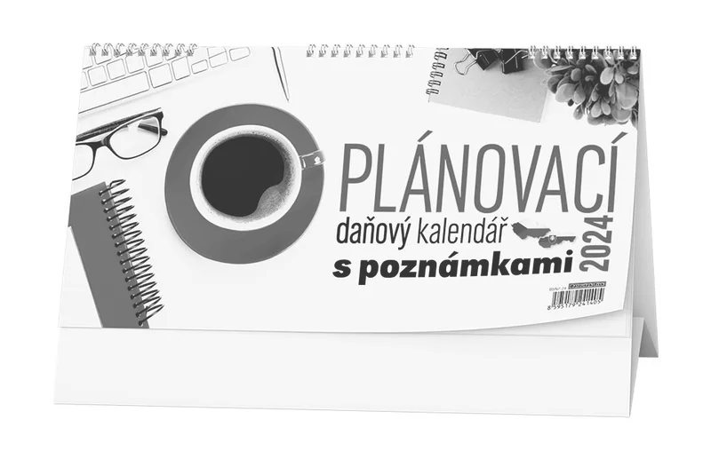 Hauptproduktbild Stolní kalendář - Plánovací daňový kalendář s poznámkami