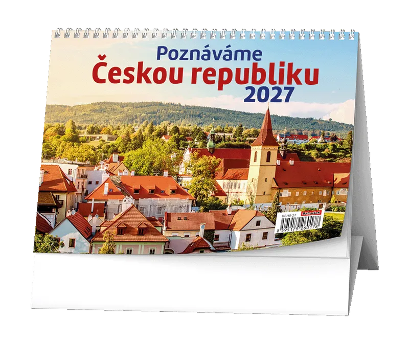 Hauptproduktbild Stolní kalendář - Poznáváme Českou republiku