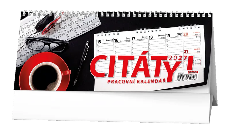 Hauptproduktbild Stolní kalendář - Pracovní kalendář CITÁTY I
