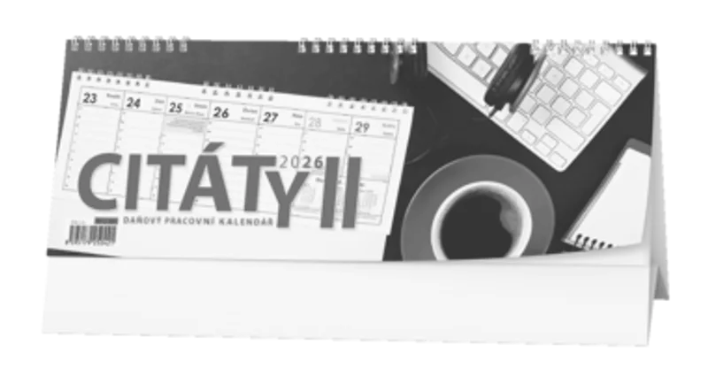 Hauptproduktbild Stolní kalendář - Pracovní kalendář CITÁTY II