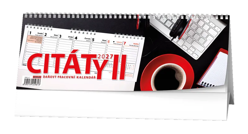 Hauptproduktbild Stolní kalendář - Pracovní kalendář CITÁTY II