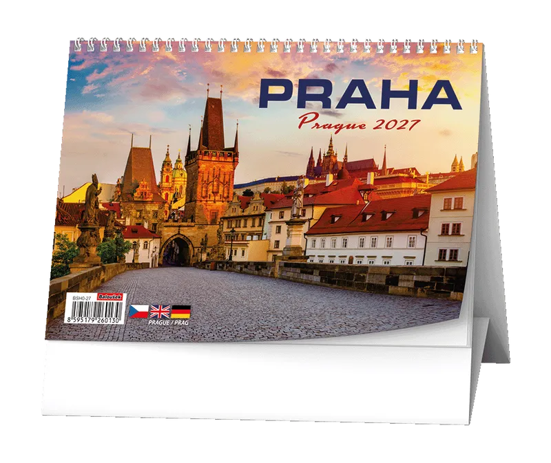 Hauptproduktbild Stolní kalendář - Praha