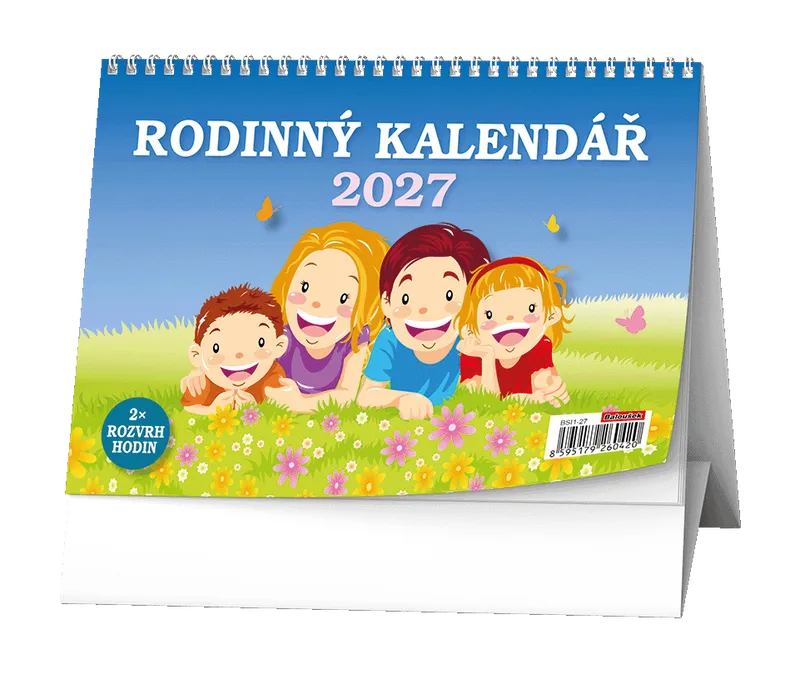 Hauptproduktbild Stolní kalendář - Rodinný kalendář