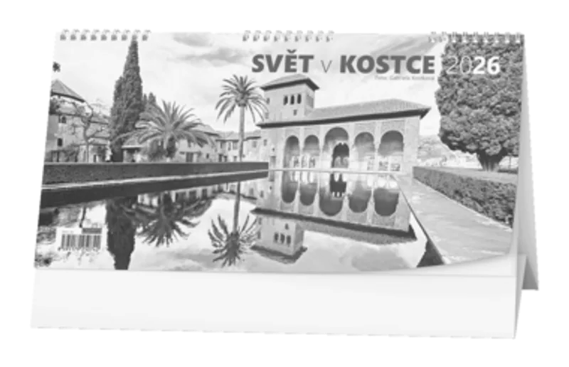 Hauptproduktbild Stolní kalendář - Svět v kostce