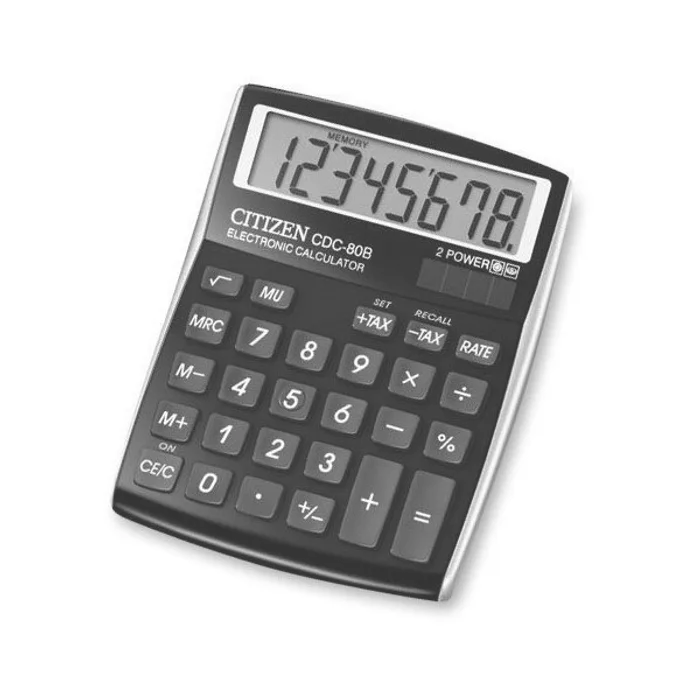 Hauptproduktbild Stolní kalkulátor Citizen CDC-80 modrý