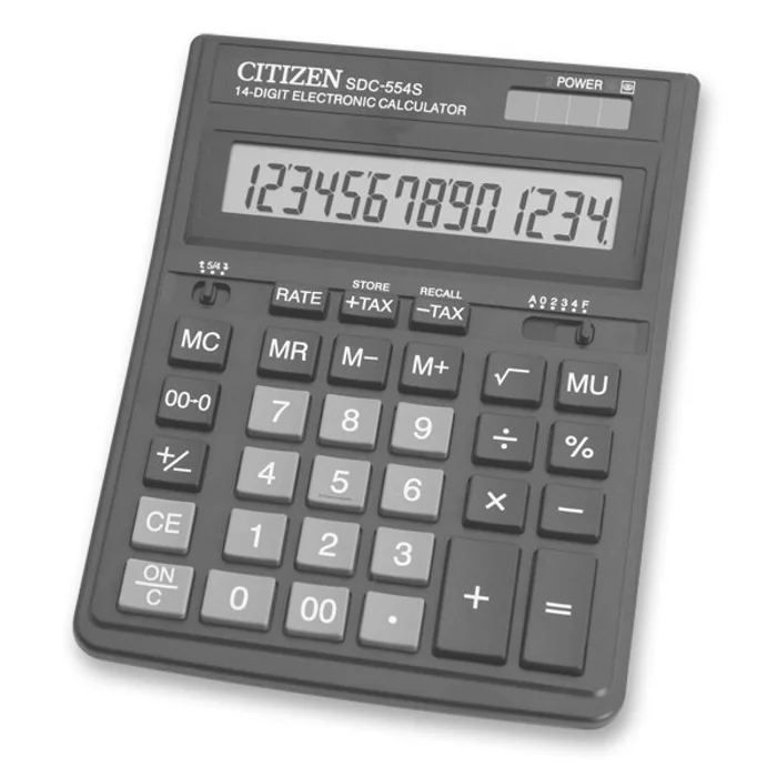Hauptproduktbild Stolní kalkulátor Citizen SDC-554S